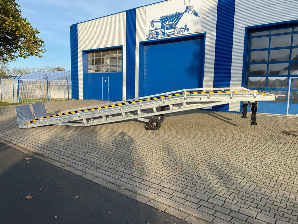 Verladerampe 8t Verzinkt Containerrampe LKW Rampe NEU inkl. Gratis Lieferung *INKL.19% MWST*SOFORT!* - Loading ramp: picture 3 Verladerampe 8t Verzinkt Containerrampe LKW Rampe NEU inkl. Gratis Lieferung *INKL.19% MWST*SOFORT!* - Loading ramp: picture 3