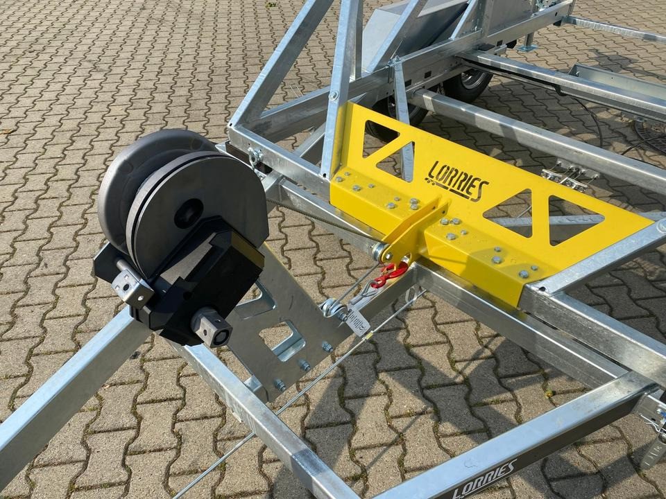 Cable drum trailer Vermietung / Kabelanhänger 2700KG / Nutzlast 2094KG / Kabeltrommel-Anhänger / Glasfaser/ 1 Woche: picture 8