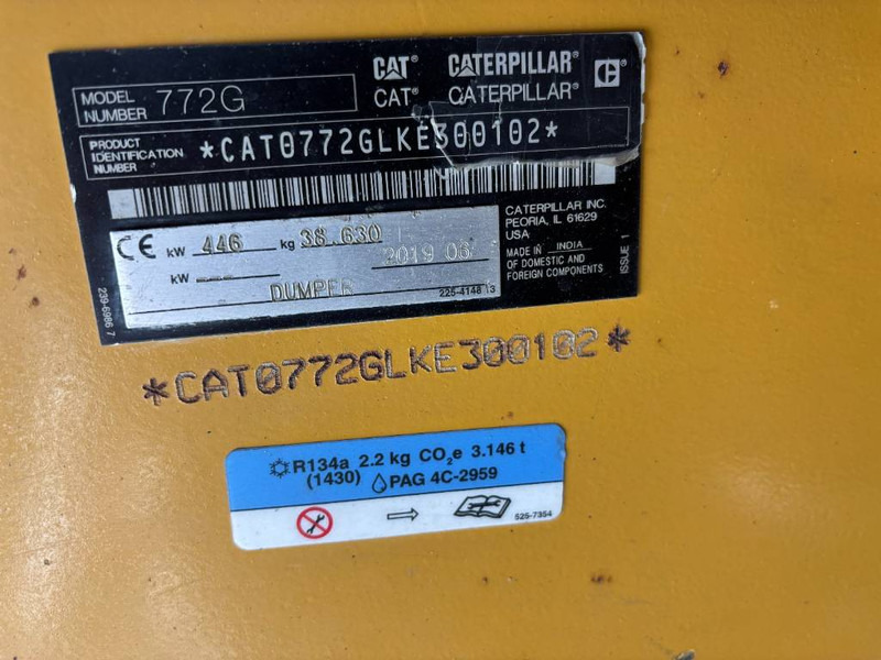 Cat 772G - Rigid dumper/ Rock truck: picture 5 Cat 772G - Rigid dumper/ Rock truck: picture 5