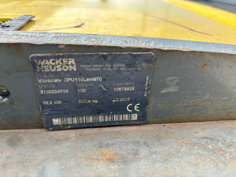 WACKER NEUSON DPU110Lem970 - Plate compactor: picture 5 WACKER NEUSON DPU110Lem970 - Plate compactor: picture 5