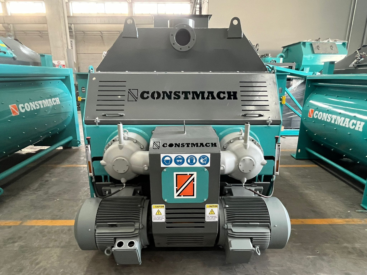 Constmach Double Shaft Concrete Mixer (Paddle Mixer) - Cement mixer: picture 3 Constmach Double Shaft Concrete Mixer (Paddle Mixer) - Cement mixer: picture 3