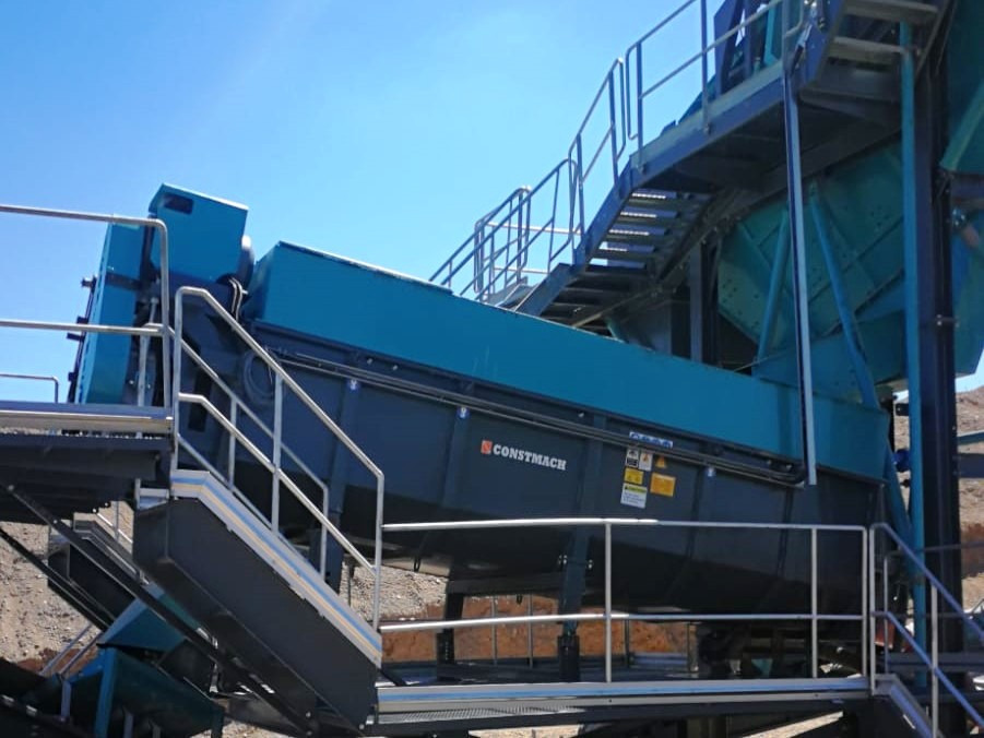 Constmach Log Washer - Pallet Washer (Large Material Washer) - Screener: picture 1 Constmach Log Washer - Pallet Washer (Large Material Washer) - Screener: picture 1
