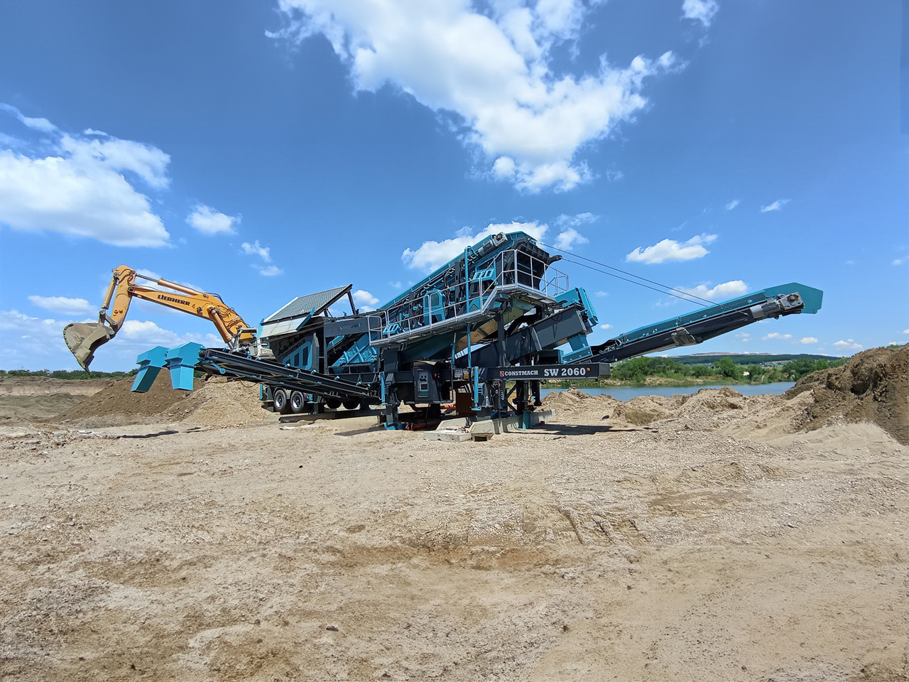 Constmach Mobile Sieb- und Waschanlage 60-200 t/h - Screener: picture 4 Constmach Mobile Sieb- und Waschanlage 60-200 t/h - Screener: picture 4