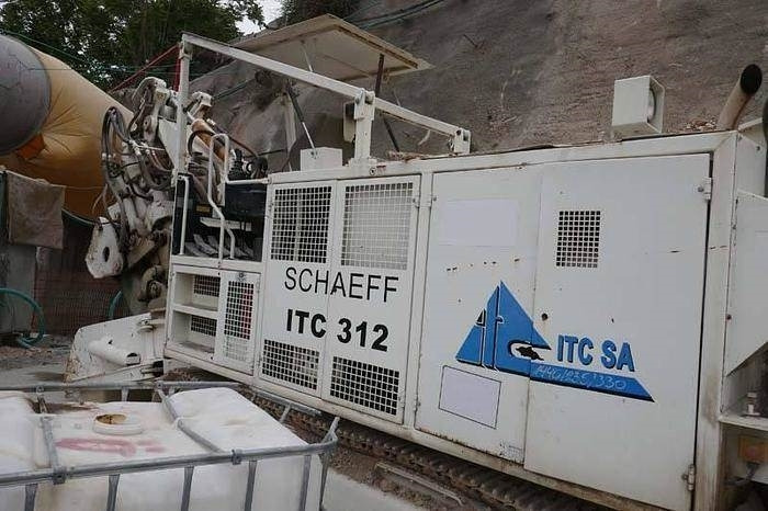 Schaeff ITC312 - Drilling rig: picture 2 Schaeff ITC312 - Drilling rig: picture 2
