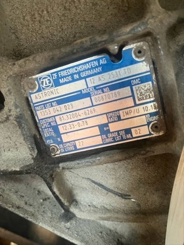 ZF 12AS2531 TD MAN TGA - Gearbox for Truck: picture 5 ZF 12AS2531 TD MAN TGA - Gearbox for Truck: picture 5