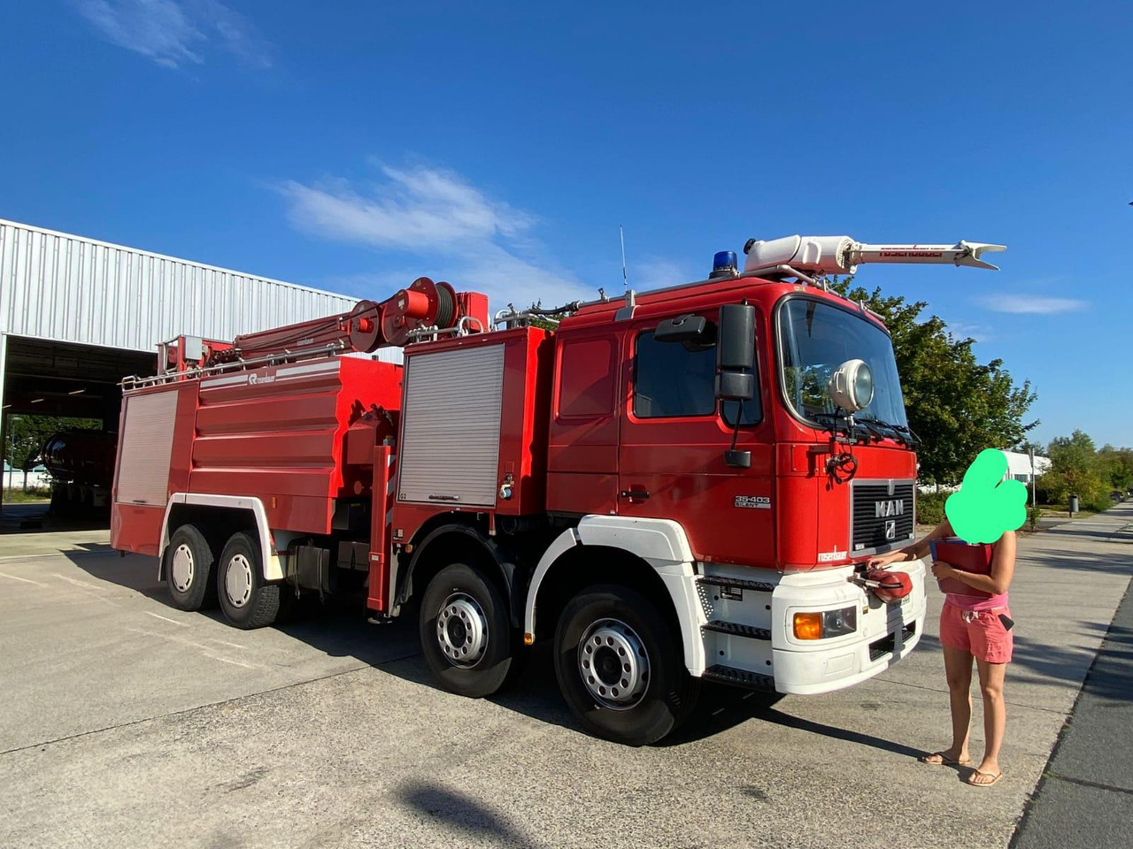 MAN 35.403 - Fire engine: picture 4 MAN 35.403 - Fire engine: picture 4