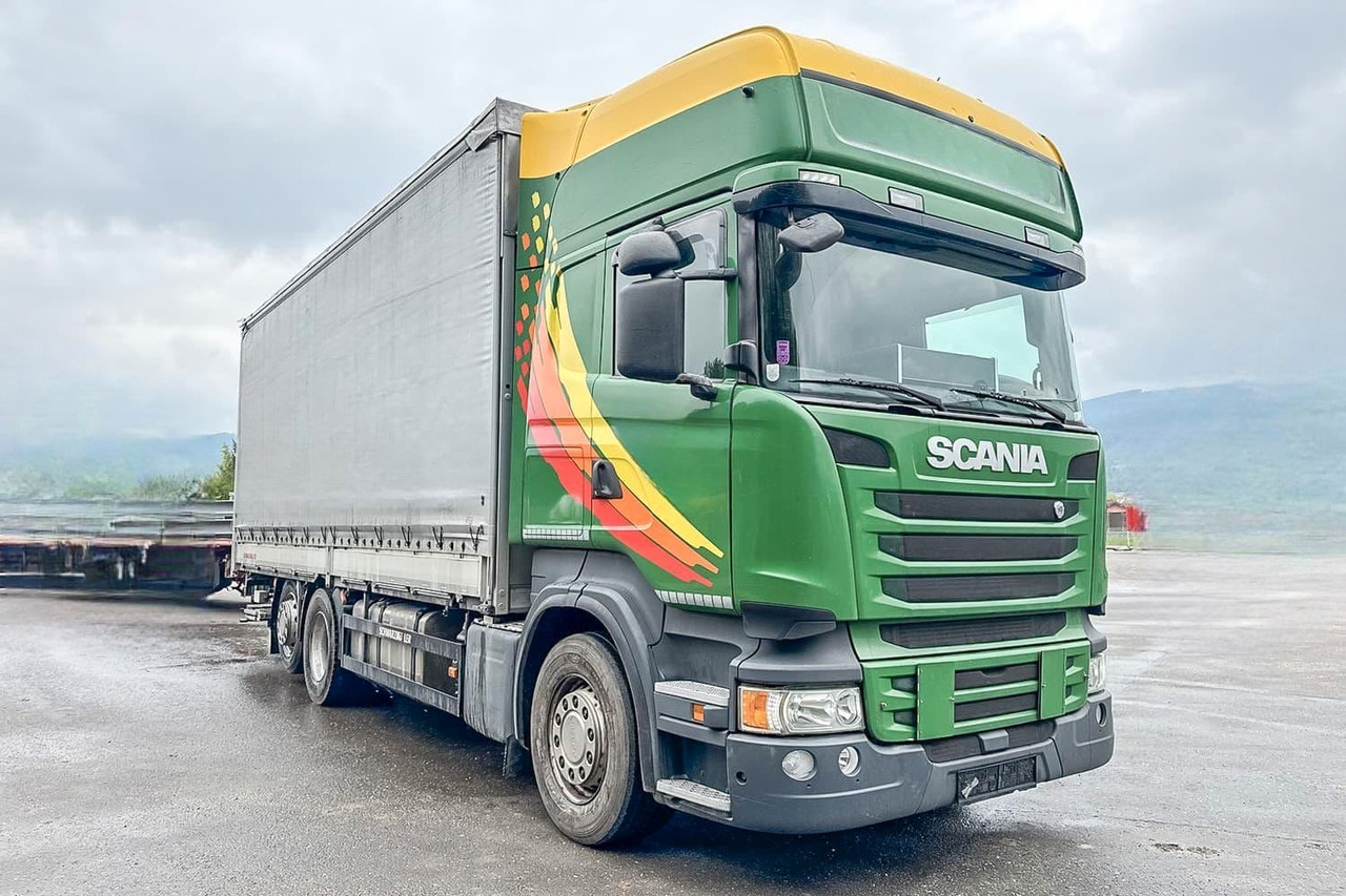 Scania R450 - Curtain side truck: picture 1 Scania R450 - Curtain side truck: picture 1