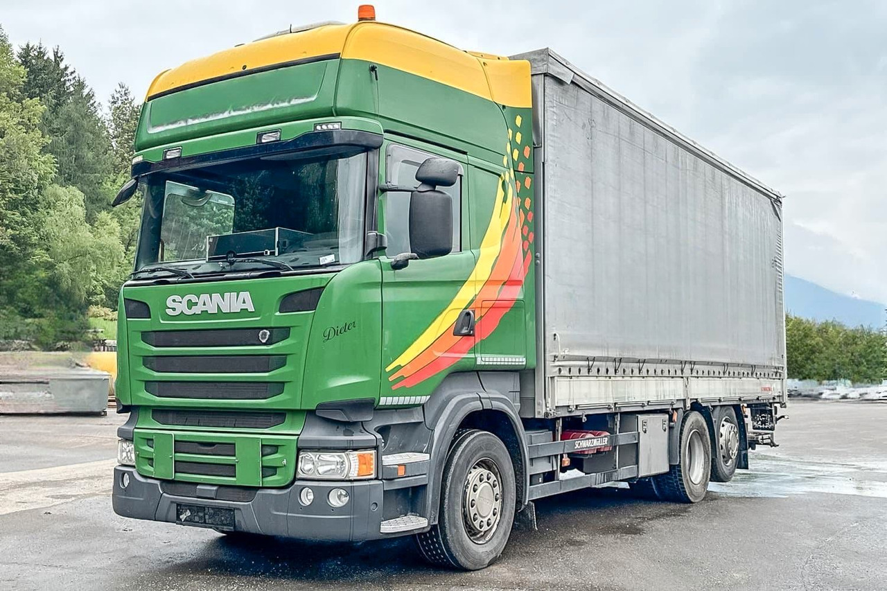 Scania R450 - Curtain side truck: picture 2 Scania R450 - Curtain side truck: picture 2
