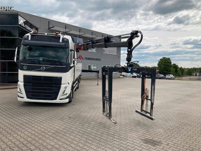 Dropside/ Flatbed truck, Crane truck Volvo FH460 8x2 TRIDEM VLA&NLA gelenkt*FASSI F215AS.24: picture 8