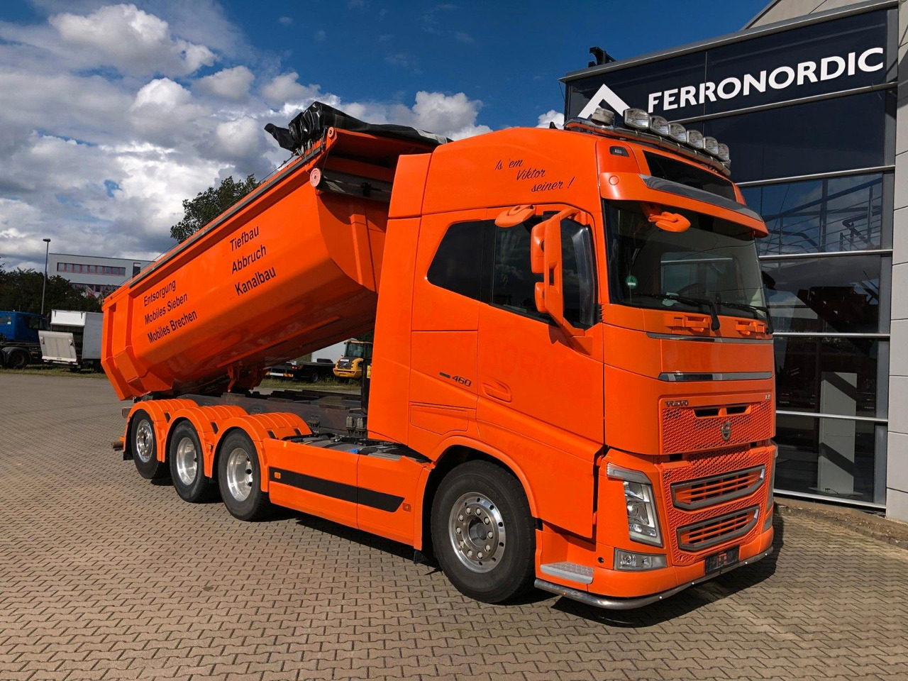 Volvo FH460 8x4 Tridem*Lift+LenkAchse*ALU*AHK*VollLuft - Tipper: picture 2 Volvo FH460 8x4 Tridem*Lift+LenkAchse*ALU*AHK*VollLuft - Tipper: picture 2