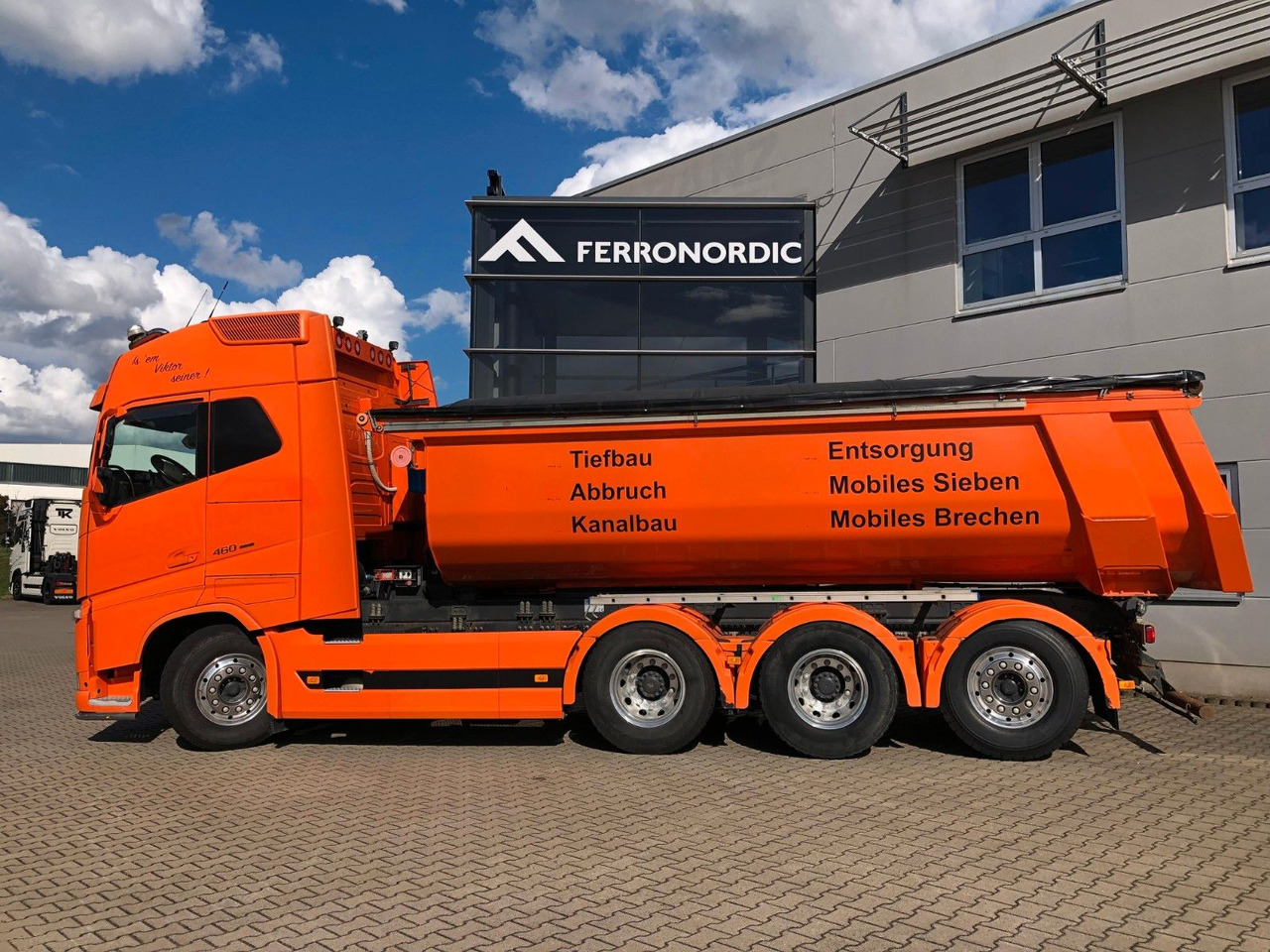 Volvo FH460 8x4 Tridem*Lift+LenkAchse*ALU*AHK*VollLuft - Tipper: picture 4 Volvo FH460 8x4 Tridem*Lift+LenkAchse*ALU*AHK*VollLuft - Tipper: picture 4