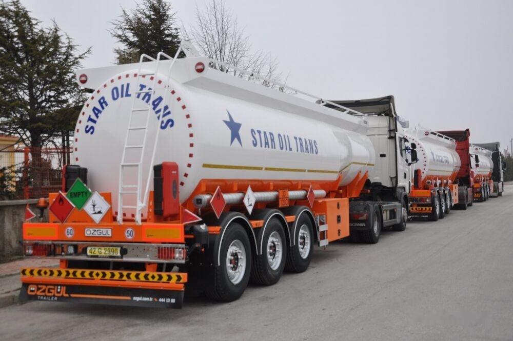 Tanker semi-trailer for transportation of fuel Özgül ADR BOTTLE TYPE STEEL TANKER: picture 6
