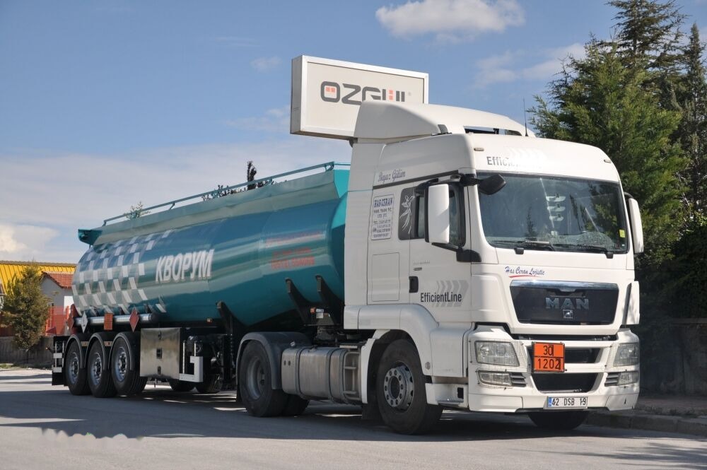 Tanker semi-trailer for transportation of fuel Özgül ADR BOTTLE TYPE STEEL TANKER: picture 11