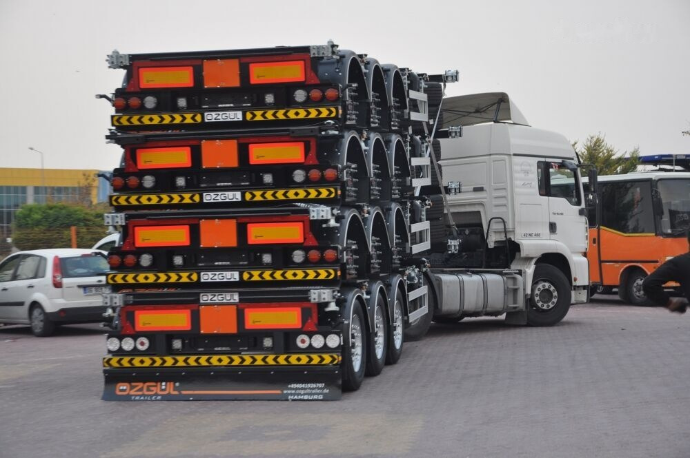 Özgül TELESCOBIC HIGH CUBE CONTAINER CHASSIS - Container transporter/ Swap body semi-trailer: picture 4 Özgül TELESCOBIC HIGH CUBE CONTAINER CHASSIS - Container transporter/ Swap body semi-trailer: picture 4