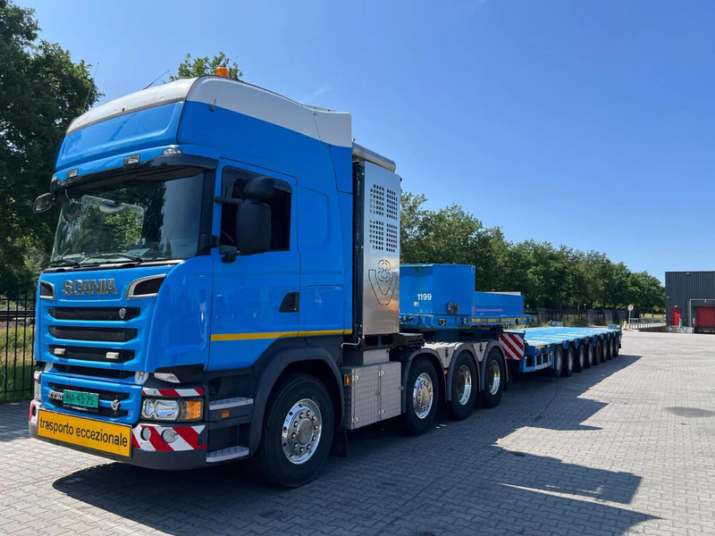 Goldhofer STZ H8-82/80A - Low loader semi-trailer: picture 1 Goldhofer STZ H8-82/80A - Low loader semi-trailer: picture 1