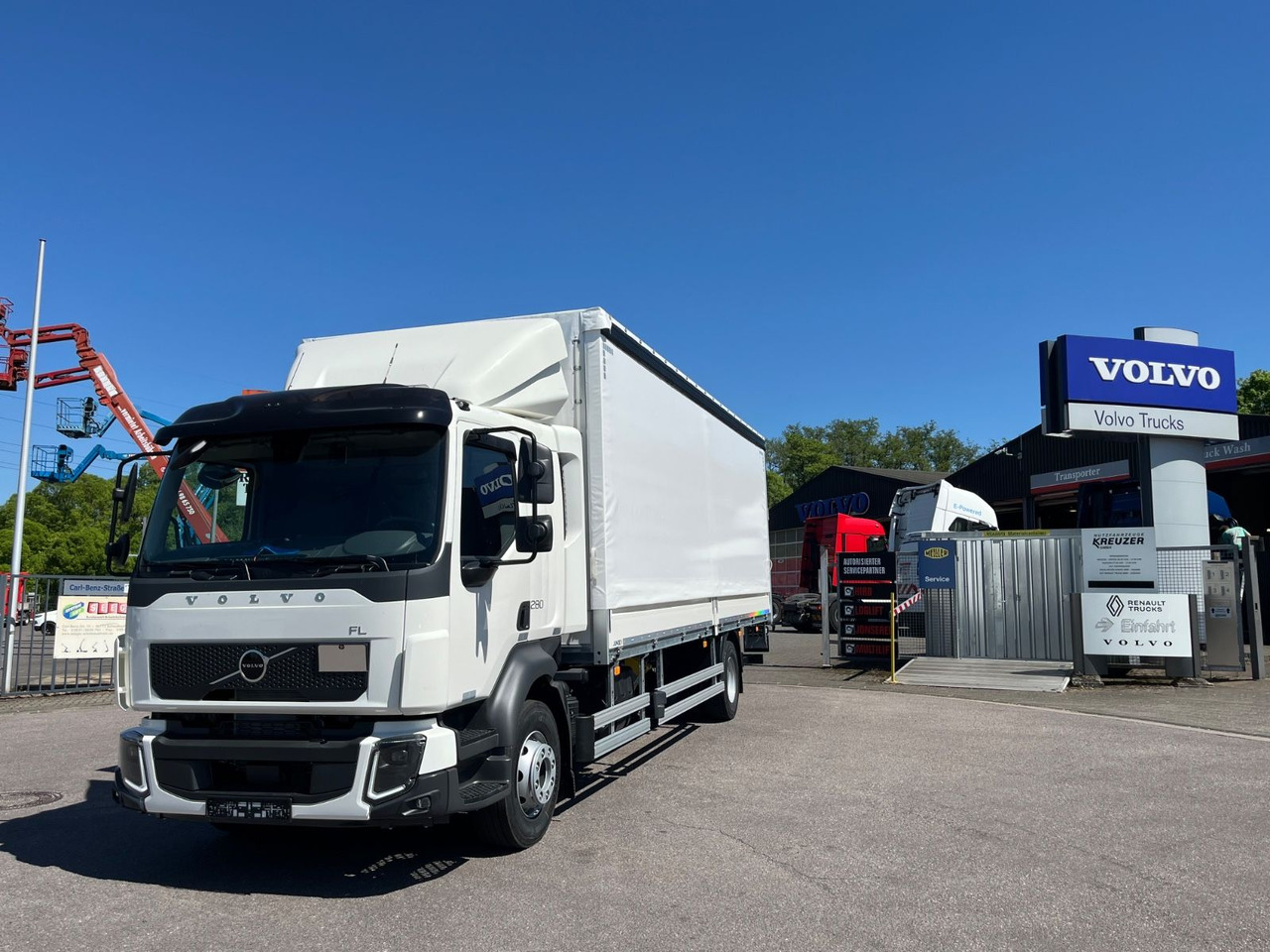 Volvo FL 16.280 Junge Schiebeplane - Curtain side truck: picture 1 Volvo FL 16.280 Junge Schiebeplane - Curtain side truck: picture 1