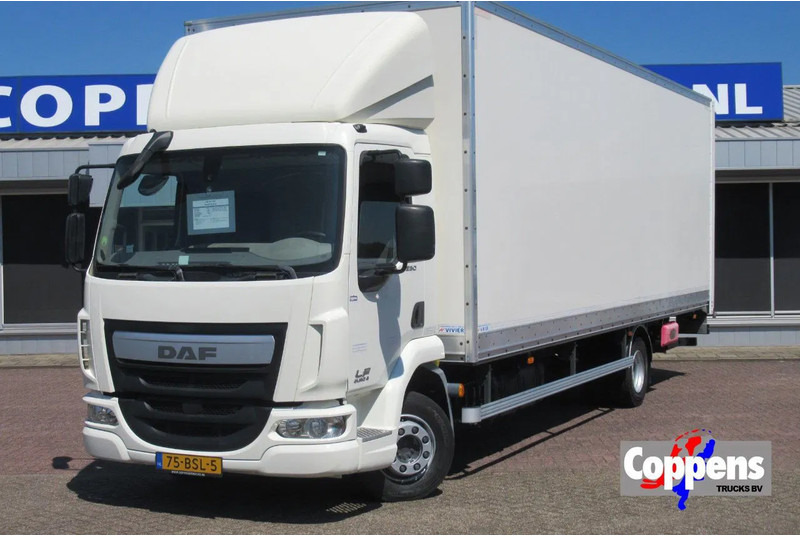 DAF LF 250 250 bak + klep + schuifzeil E6 - Curtain side truck: picture 1 DAF LF 250 250 bak + klep + schuifzeil E6 - Curtain side truck: picture 1