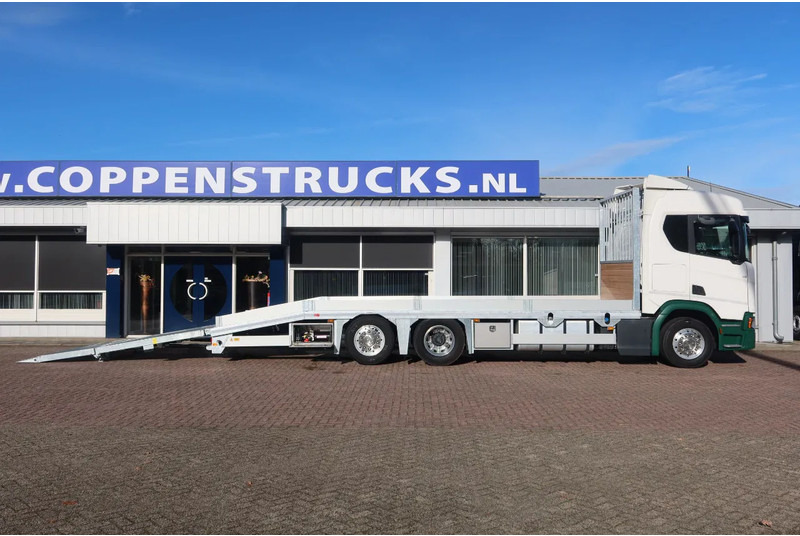 Car transporter truck Scania R500 NGS Machine oprijwagen Stuur as.: picture 16