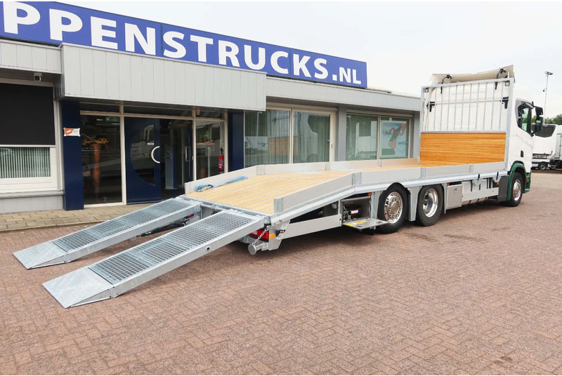 Scania R500 NGS Machinetransport 6x2 Hydralische oprijplaten - Car transporter truck: picture 3 Scania R500 NGS Machinetransport 6x2 Hydralische oprijplaten - Car transporter truck: picture 3