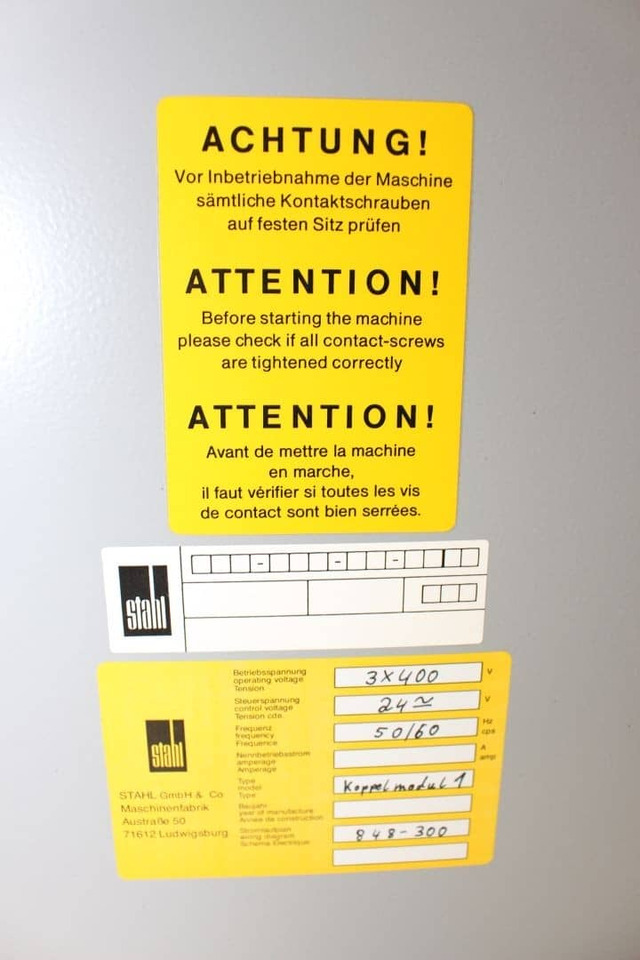 Folding machine Heidelberg Coupling box I.: picture 6 Folding machine Heidelberg Coupling box I.: picture 6