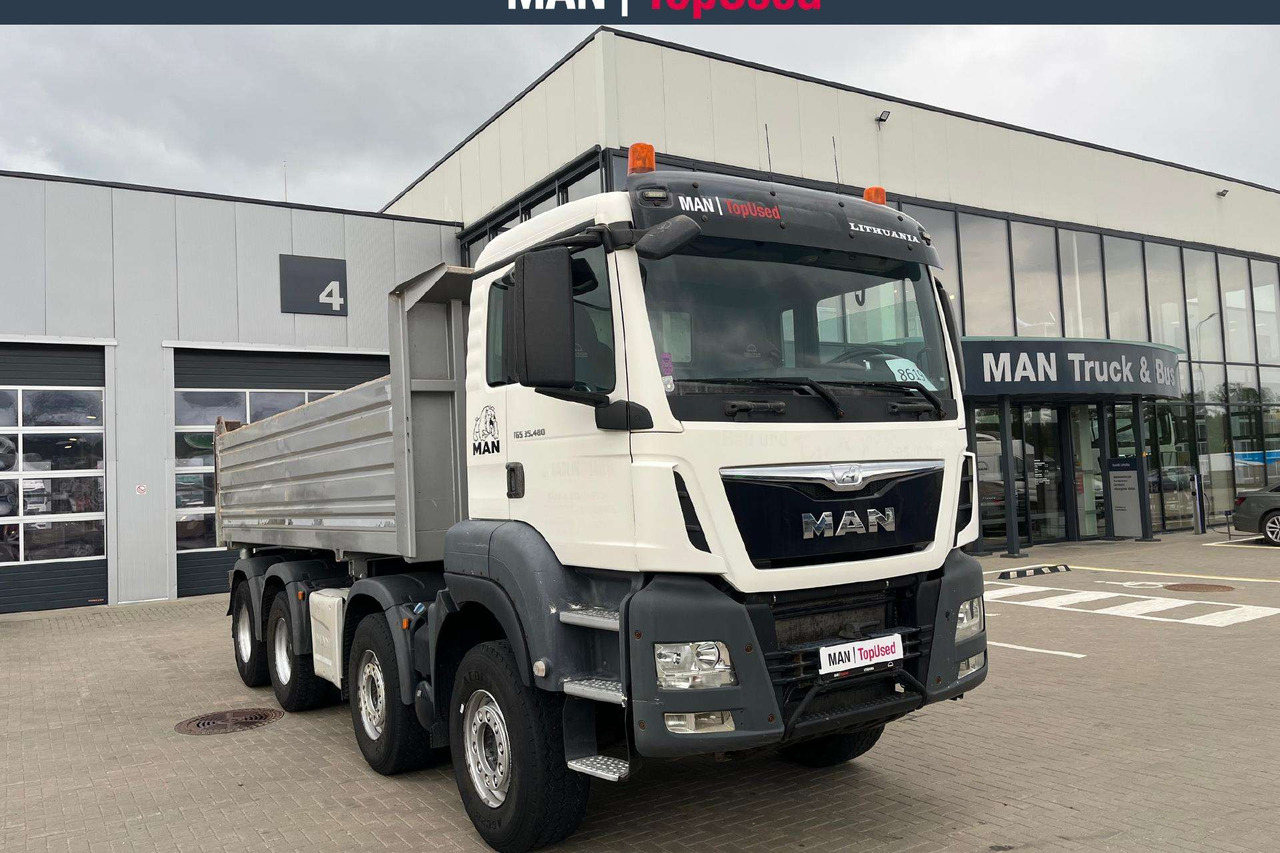 MAN TGS 35.480 8X4 BB Meiller Kipper (8619) - Tipper: picture 2 MAN TGS 35.480 8X4 BB Meiller Kipper (8619) - Tipper: picture 2