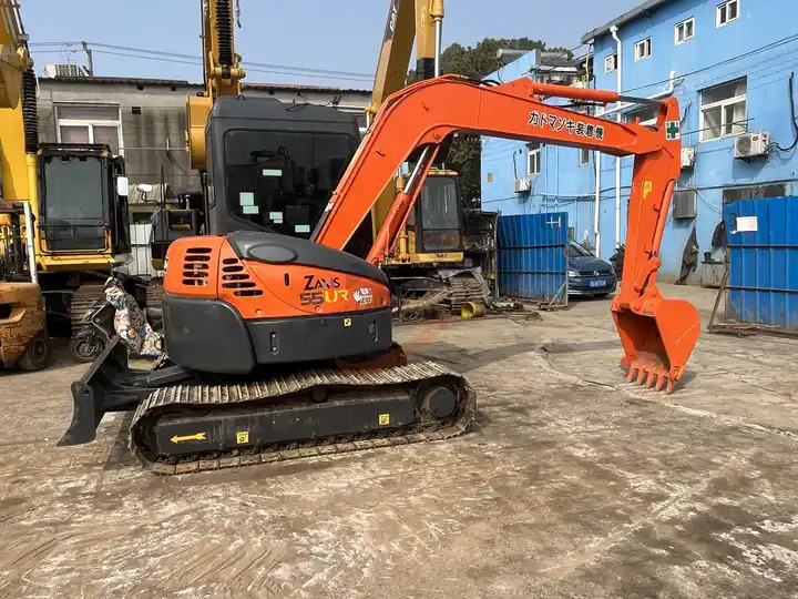 Crawler excavator High Performance used Hitachi ZX55UR crawler excavator with good condition The latest mini used Hitachi ZX55 excavator for sale: picture 6