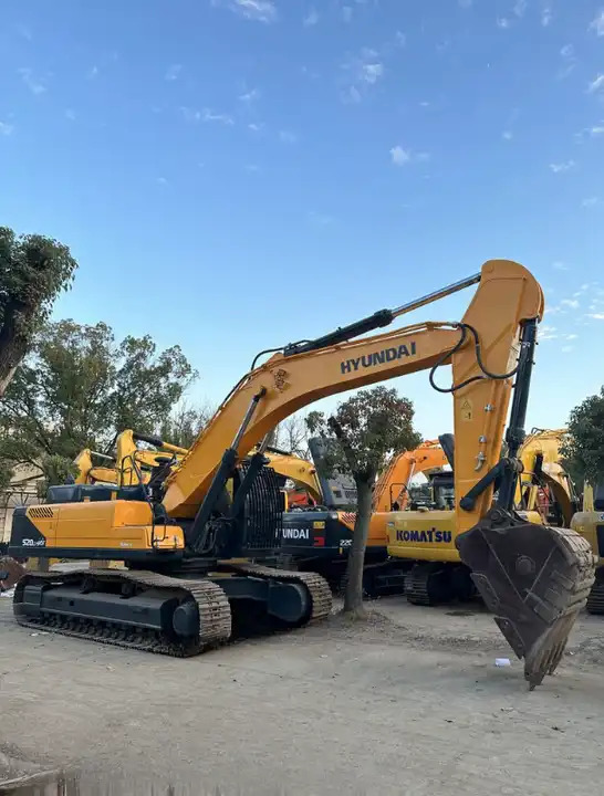 Korea Made Hyundai Excavator Original R520lvs R520 52ton Digger Hyundai Robex Crawler Excavator On Sale - Excavator: picture 3 Korea Made Hyundai Excavator Original R520lvs R520 52ton Digger Hyundai Robex Crawler Excavator On Sale - Excavator: picture 3
