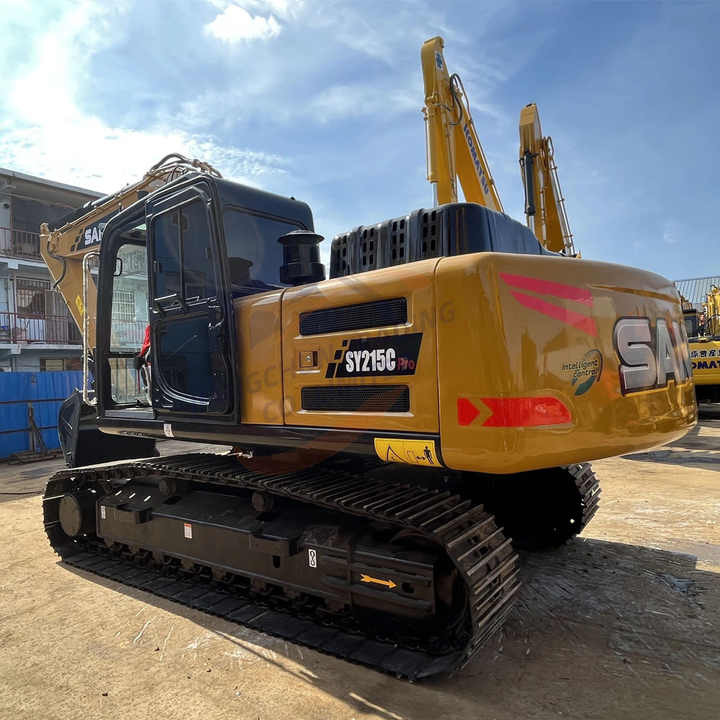 Used Excavator for Sale Sany Sy215C From Japan Contact for More Excavator - Excavator: picture 3 Used Excavator for Sale Sany Sy215C From Japan Contact for More Excavator - Excavator: picture 3