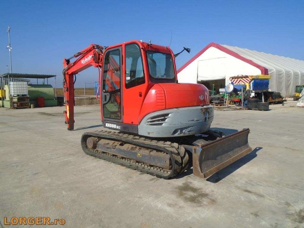 Kubota KX 080-3 - Crawler excavator: picture 2 Kubota KX 080-3 - Crawler excavator: picture 2