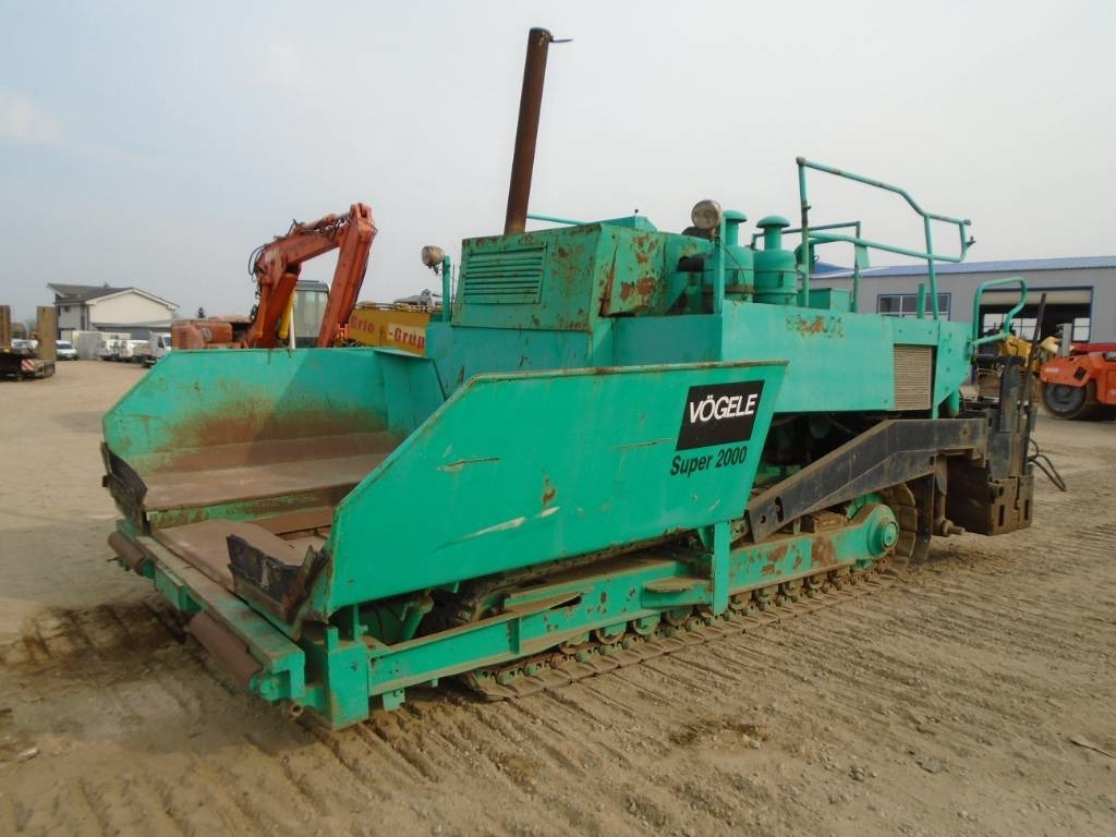 Vögele Super 2000 - Asphalt paver: picture 4 Vögele Super 2000 - Asphalt paver: picture 4