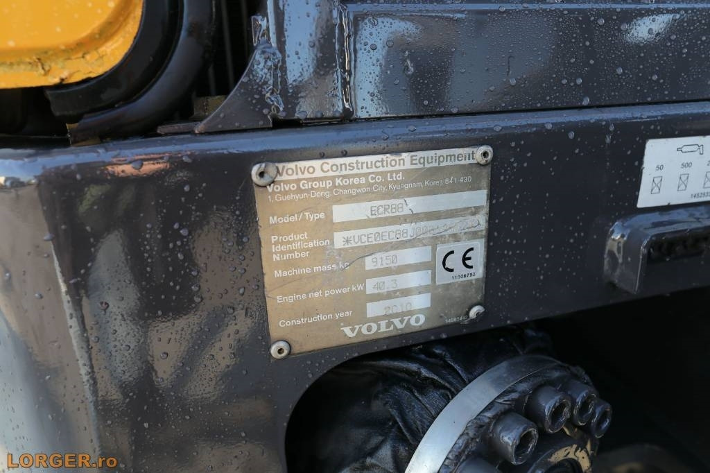 Mini excavator Volvo ECR 88 PLUS: picture 20 Mini excavator Volvo ECR 88 PLUS: picture 20