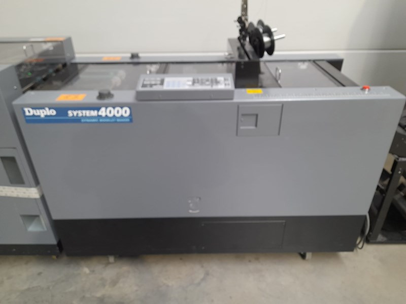 Duplo System 4000 - Printing machinery: picture 4 Duplo System 4000 - Printing machinery: picture 4