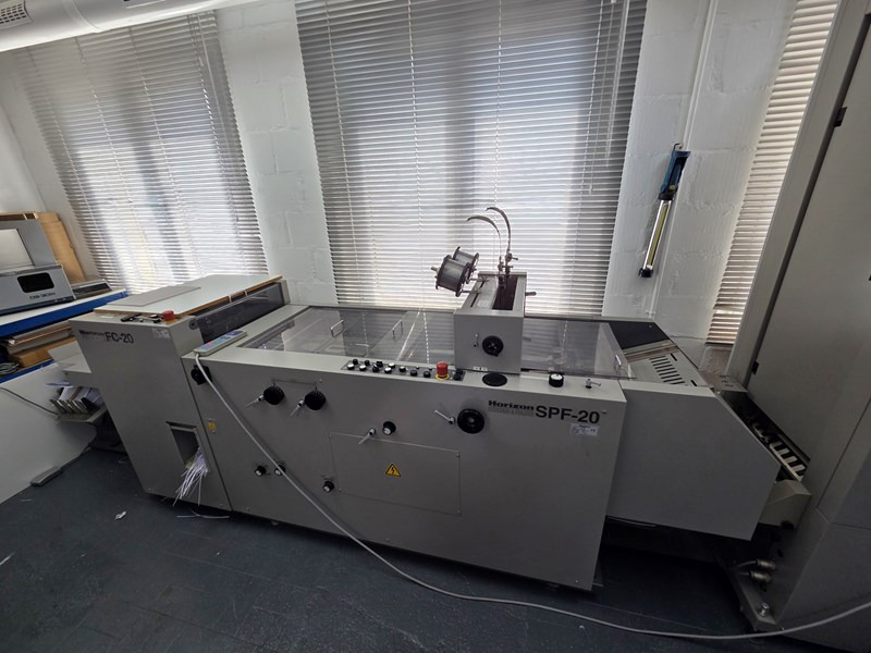 Horizon SPF-20 FC-20 2x VAC-100 | 2005 - Printing machinery: picture 2 Horizon SPF-20 FC-20 2x VAC-100 | 2005 - Printing machinery: picture 2