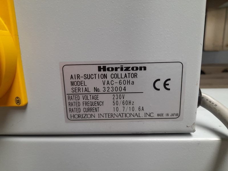 Horizon VAC-60Ha | 2010 - Printing machinery: picture 2 Horizon VAC-60Ha | 2010 - Printing machinery: picture 2
