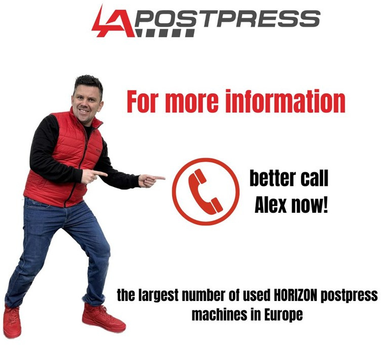 Horizon delivery for AFC-504 AKT - Folding machine: picture 3 Horizon delivery for AFC-504 AKT - Folding machine: picture 3