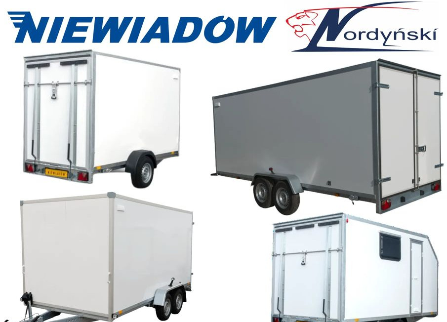 Niewiadów FURGON SANDWICH - Closed box trailer: picture 1 Niewiadów FURGON SANDWICH - Closed box trailer: picture 1