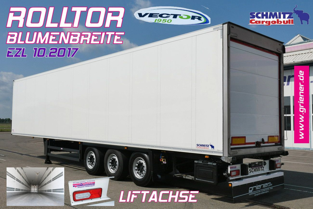 Schmitz Cargobull SKO 24/ROLLTOR /VECTOR 1950 / FP45 BLUMENBREITE - Refrigerated semi-trailer: picture 1 Schmitz Cargobull SKO 24/ROLLTOR /VECTOR 1950 / FP45 BLUMENBREITE - Refrigerated semi-trailer: picture 1