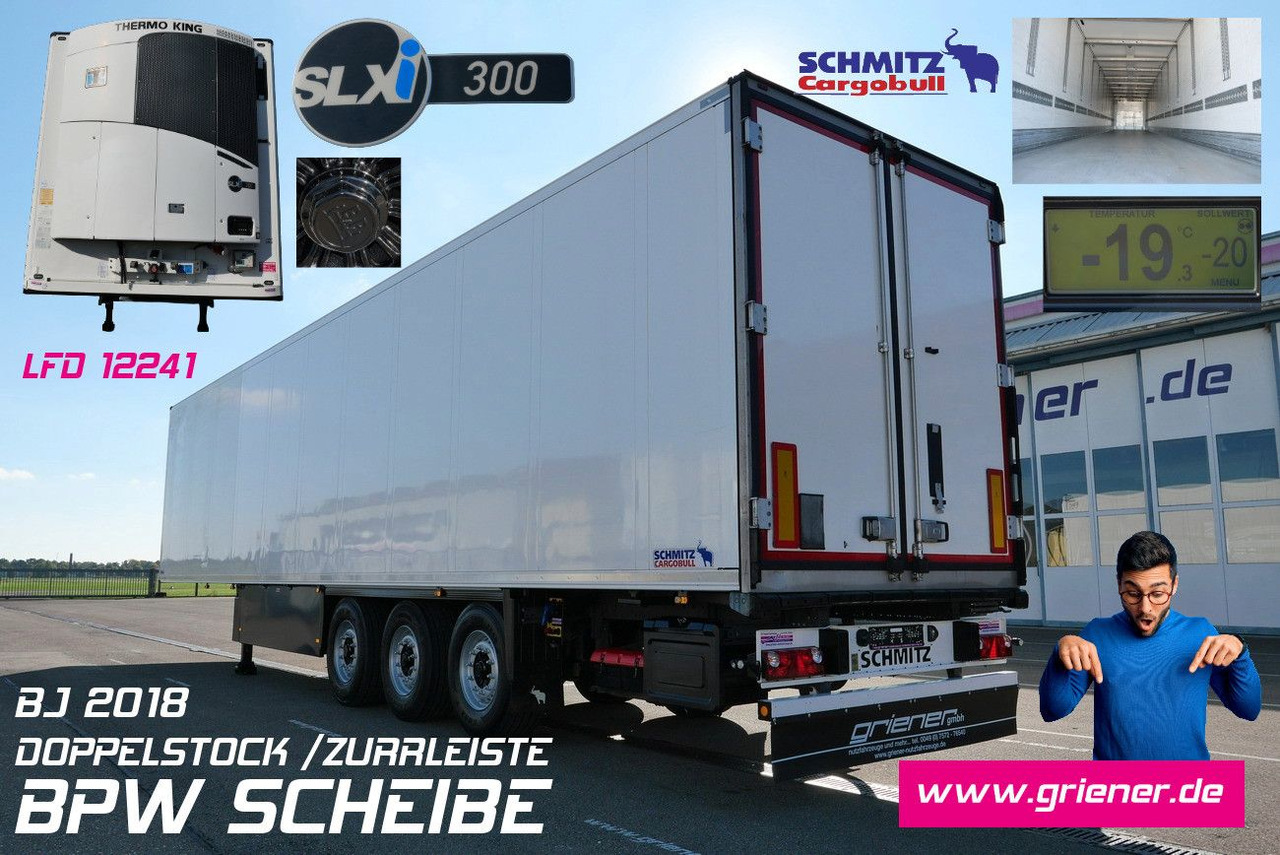 Schmitz Cargobull SKO 24/SLXi300 /DOPPELSTOCK /BLUMEN/BPW  TOP !!! - Refrigerated semi-trailer: picture 1 Schmitz Cargobull SKO 24/SLXi300 /DOPPELSTOCK /BLUMEN/BPW  TOP !!! - Refrigerated semi-trailer: picture 1
