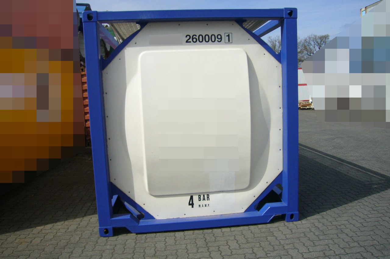 26.000 Lit V4A Lebensmittel Druckluft Vollrahmen - Tank container: picture 2 26.000 Lit V4A Lebensmittel Druckluft Vollrahmen - Tank container: picture 2