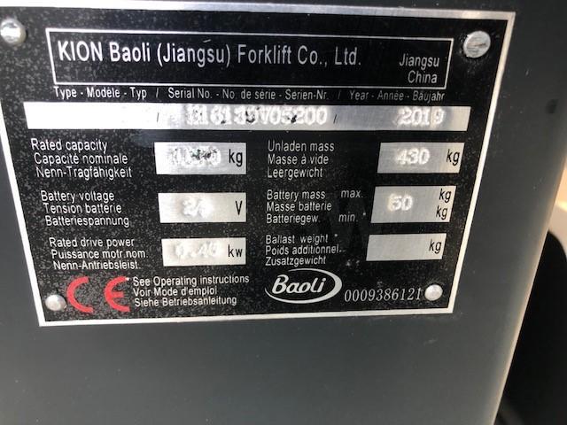 Baoli EP-15 BAOLI transpalette - Stacker: picture 5 Baoli EP-15 BAOLI transpalette - Stacker: picture 5