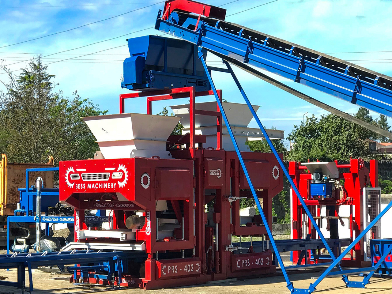 Automatic Paving Block Machine | PRS-402 - Block making machine: picture 5 Automatic Paving Block Machine | PRS-402 - Block making machine: picture 5