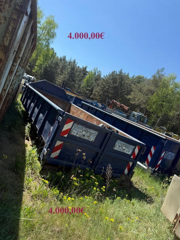 Abrollcontainer Stahl 20-24 m³/Heckklappe - Roll-off container: picture 3 Abrollcontainer Stahl 20-24 m³/Heckklappe - Roll-off container: picture 3