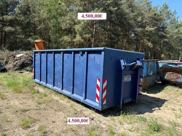 Abrollcontainer Stahl 20-24 m³/Heckklappe - Roll-off container: picture 2 Abrollcontainer Stahl 20-24 m³/Heckklappe - Roll-off container: picture 2