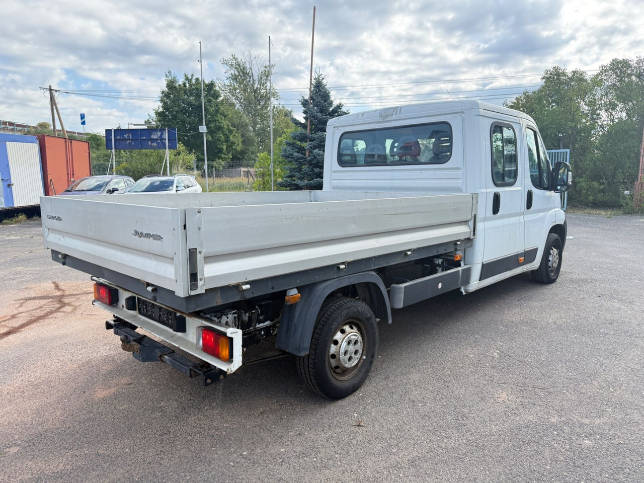 Open body delivery van, Crew cab van Citroën Jumper Pritsche  HDi 130 FAP: picture 7