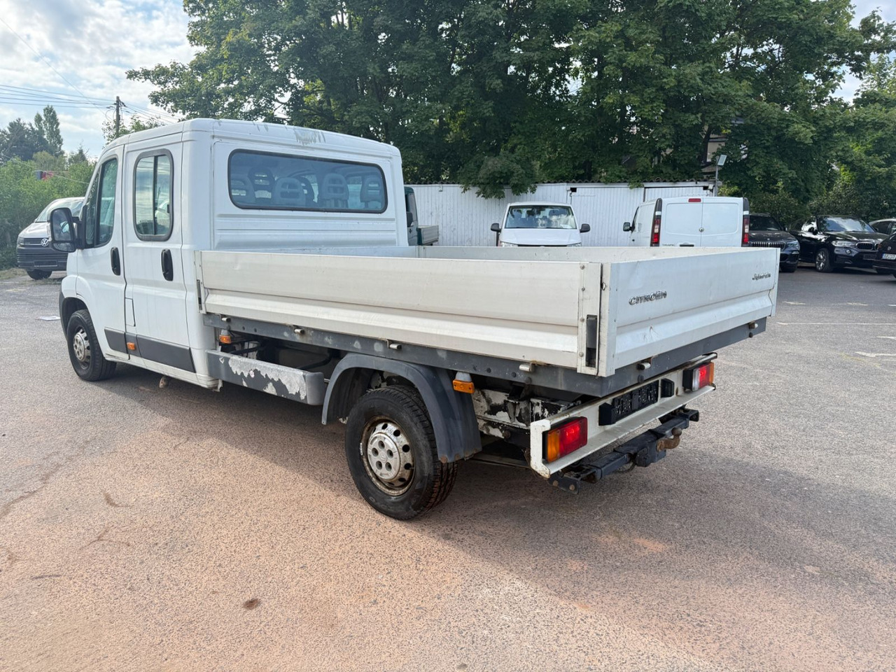 Open body delivery van, Crew cab van Citroën Jumper Pritsche  HDi 130 FAP: picture 8