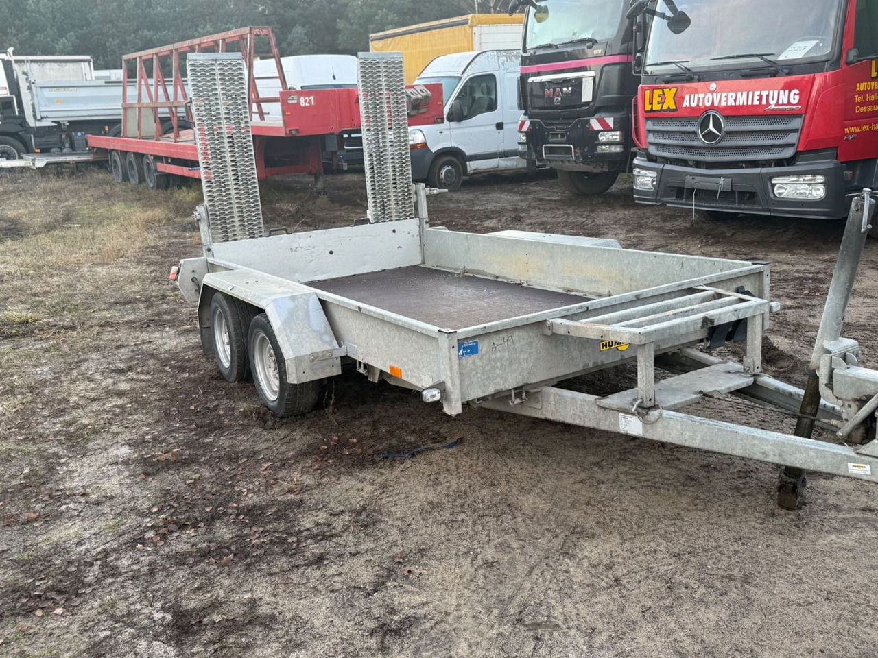 Humbaur HS-SENKO TA G VD LH6S Auffahrtstrampen - Plant trailer: picture 2 Humbaur HS-SENKO TA G VD LH6S Auffahrtstrampen - Plant trailer: picture 2
