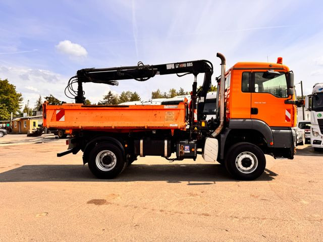 MAN TGA 18.310 Kipper - Kran 4x4 - Tipper, Crane truck: picture 5 MAN TGA 18.310 Kipper - Kran 4x4 - Tipper, Crane truck: picture 5