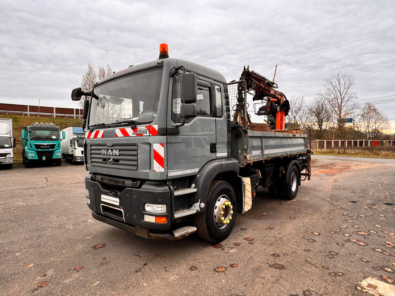 MAN TGA 18.350 Kipper - Kran 4x2 - Tipper, Crane truck: picture 3 MAN TGA 18.350 Kipper - Kran 4x2 - Tipper, Crane truck: picture 3