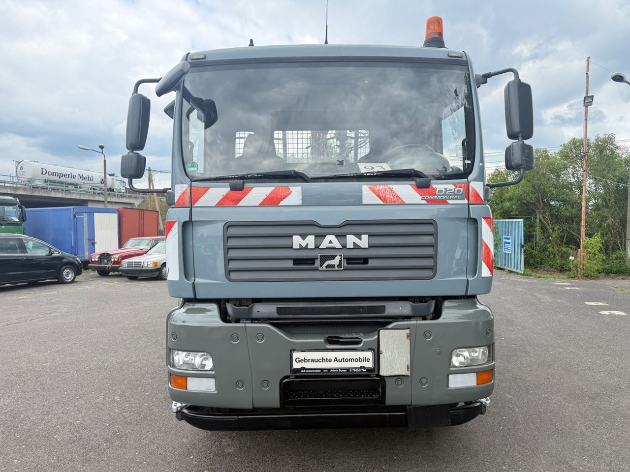 MAN TGA 18.350 Kran Terex - Tipper, Crane truck: picture 3 MAN TGA 18.350 Kran Terex - Tipper, Crane truck: picture 3