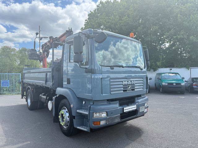 MAN TGM 18.280 Kipper Kran Atlas 85.2 - Tipper, Crane truck: picture 2 MAN TGM 18.280 Kipper Kran Atlas 85.2 - Tipper, Crane truck: picture 2